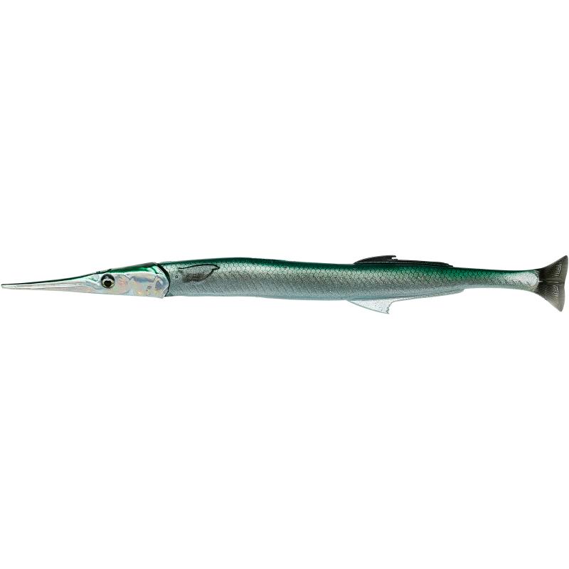 Savage Gear 3D Line Thru Needlefish Pulsetail 2 + 1 30cm 66g Groen