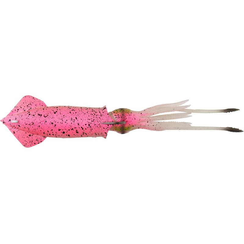 Savage Gear 3D Tpe Swim Squid 18.8cm 63G Pink / Glow 1Pcs