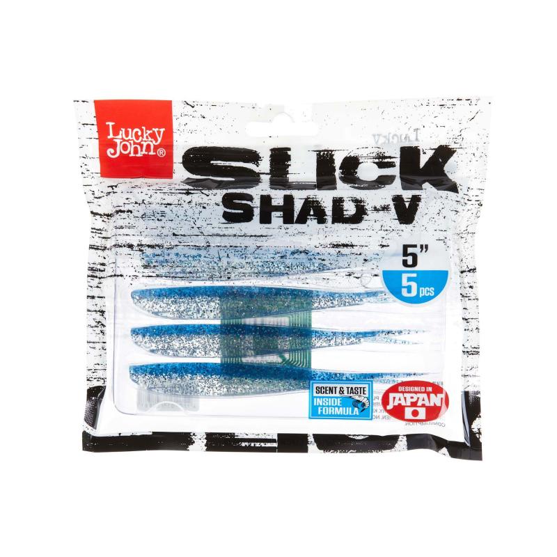 Lucky John 3D SLICK SHAD-V 5''-004