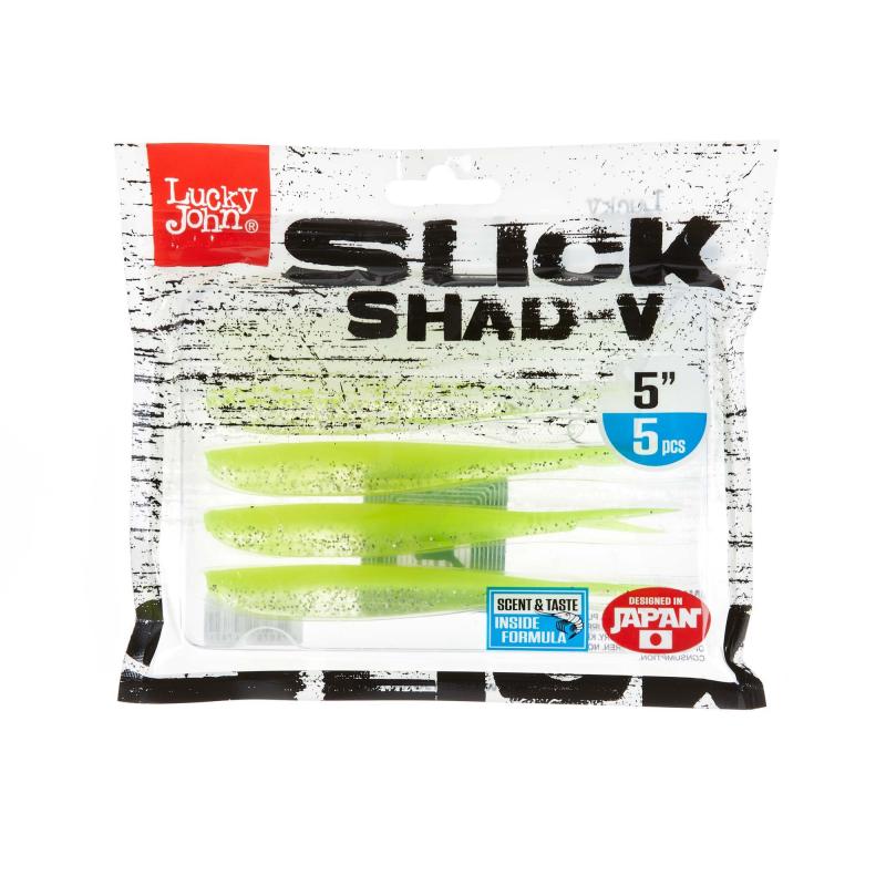 Lucky John 3D SLICK SHAD-V 5''-008