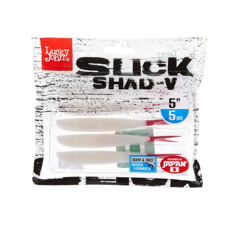 Lucky John 3D SLICK SHAD-V 5''-009