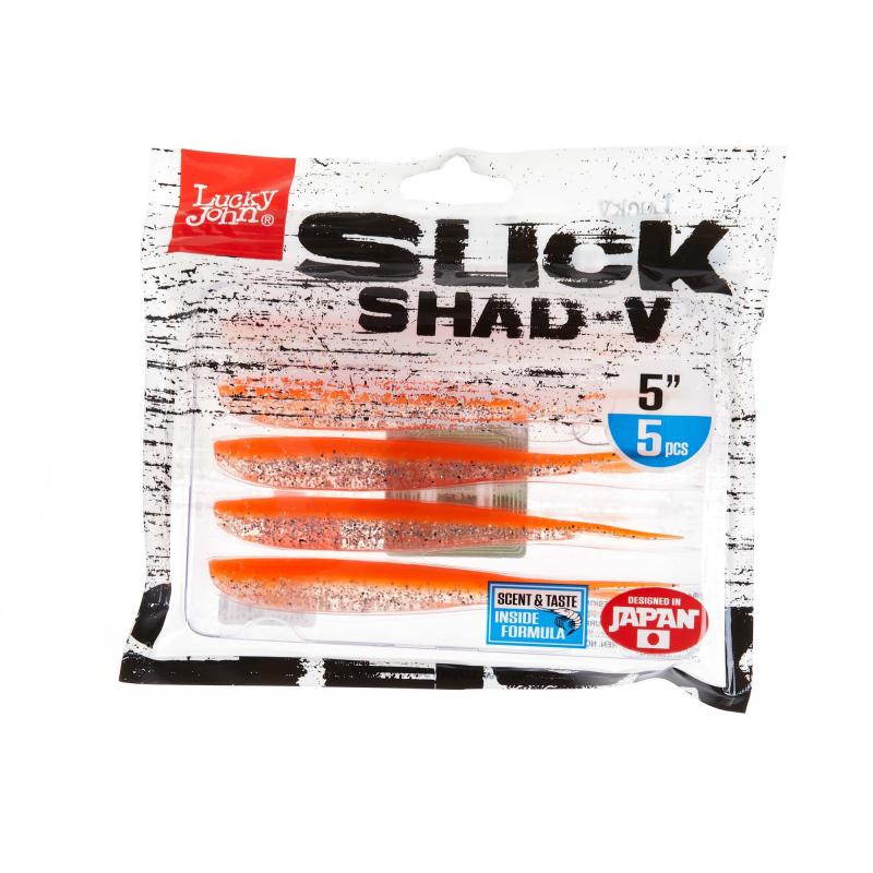 Lucky John 3D SLICK SHAD-V 5''-012