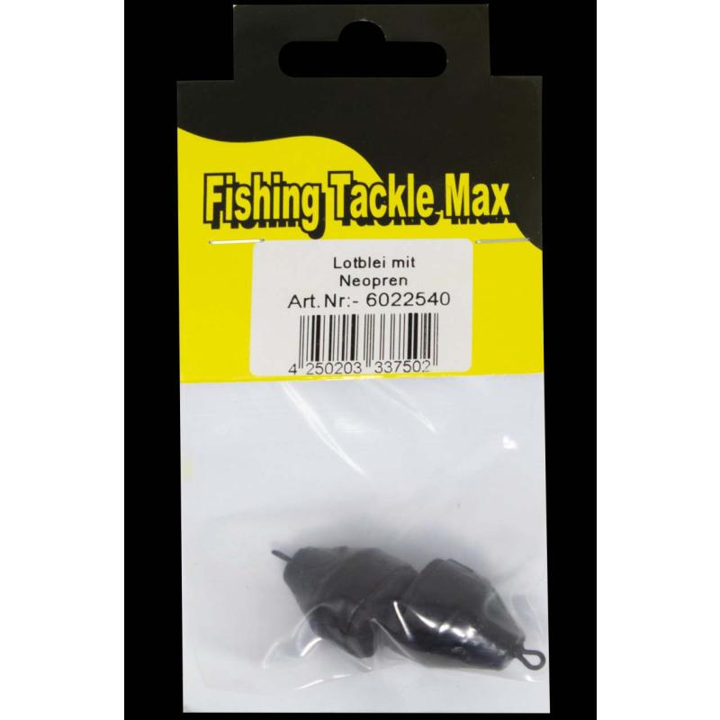 Fishing Tackle Max soldering lead with neoprene 40g, pack of 2.