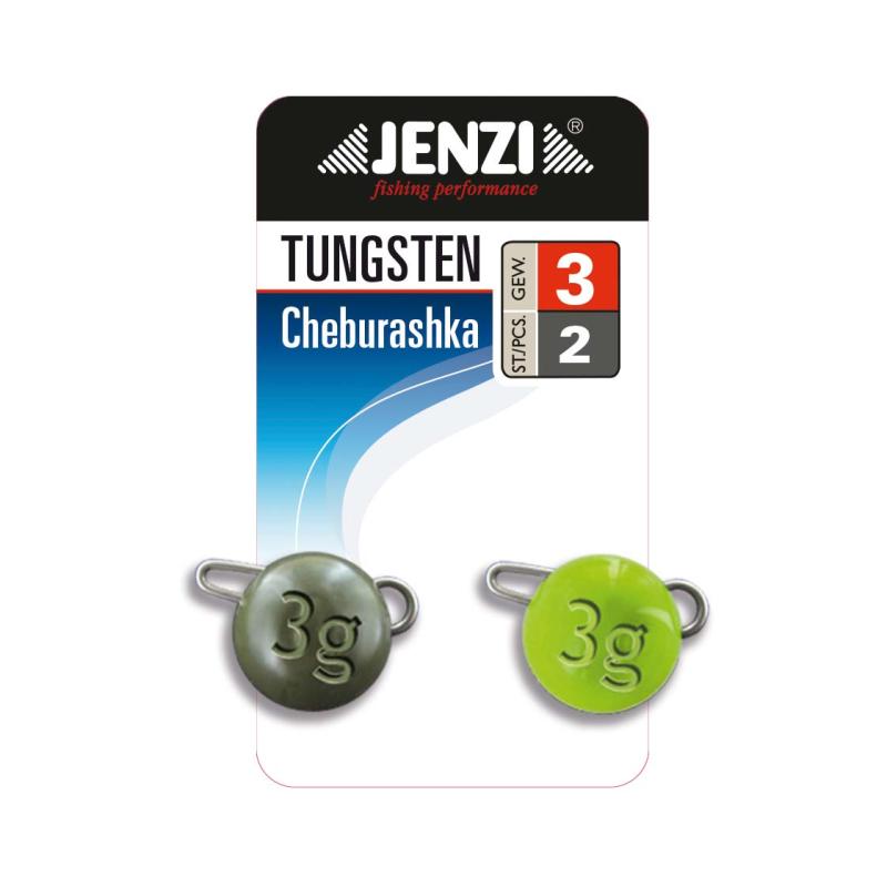 Jenzi Tungsten Chebu, Gelb+Pumkin 2St, 3g