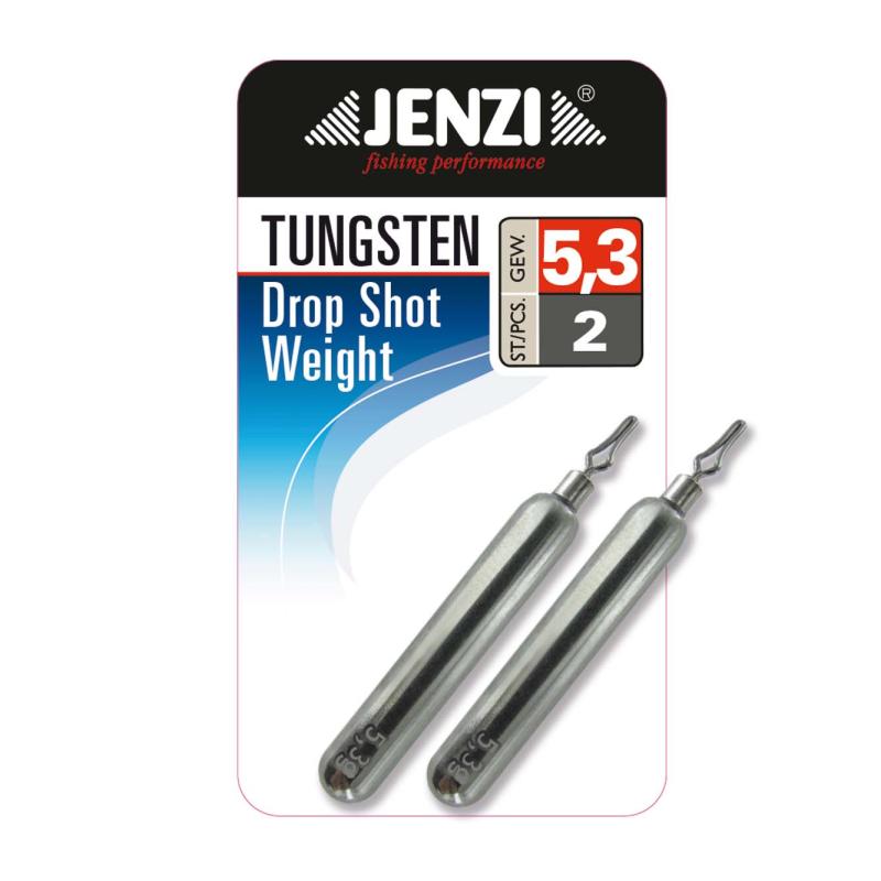 Jenzi Tungsten Drop Shot, 2 pièces 5,3 g