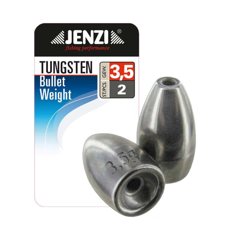 Jenzi Tungsten Bullet, 2pcs.3,5g