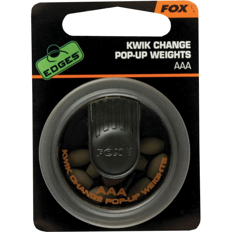 FOX Edges Kwik Change Pop-up Poids AAA