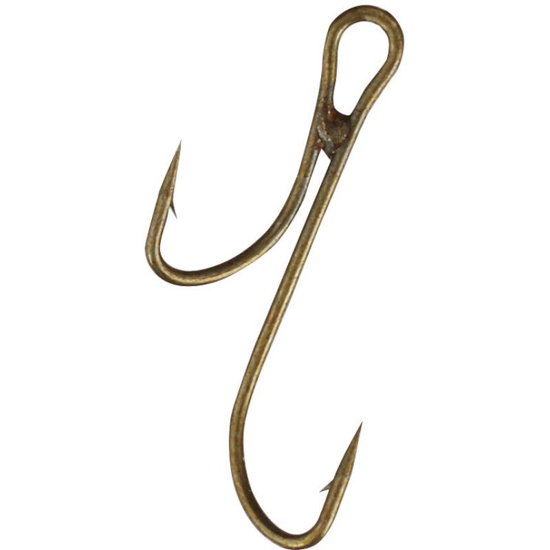 Cormoran PROFILINE pikeperch Ryder hook, brown. Size 4 0,08mm