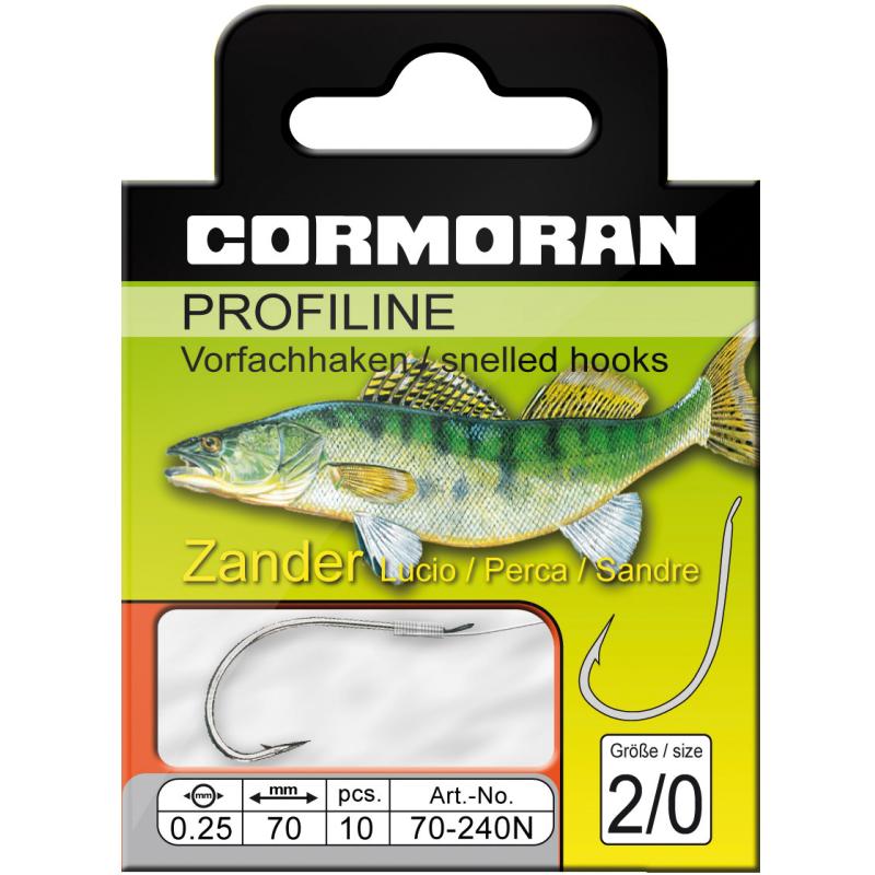 Cormoran PROFILINE pikeperch hook nickel size 1 0,23mm