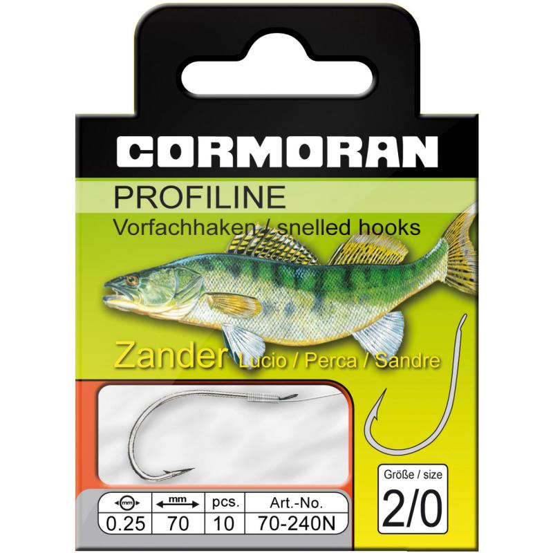 Cormoran PROFILINE pikeperch hook nickel size 2/0 0,25mm