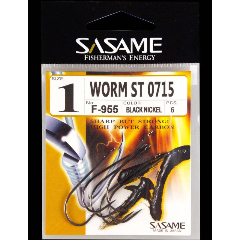 Hameçon Sasame Sasame Worm taille 0715. 1