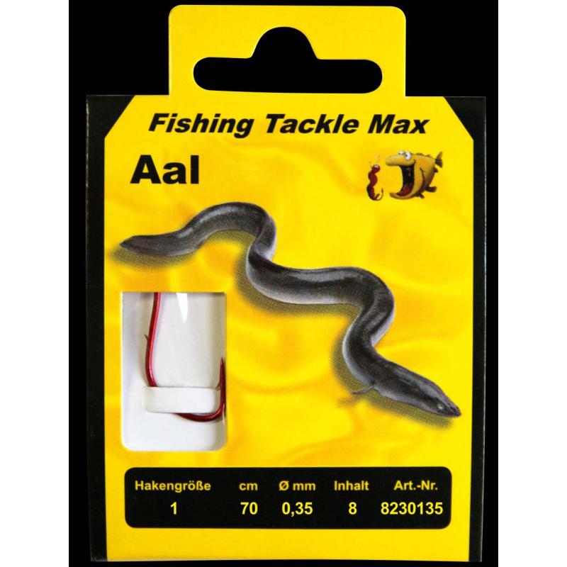 Fishing Tackle Max Hooks Born Eel 01 / 0,35Ø Pack of 8