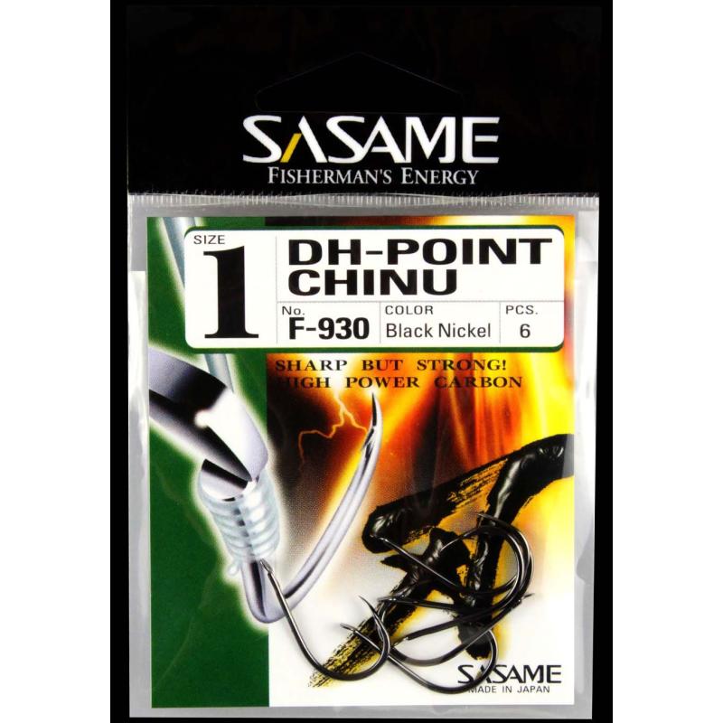 Sasame hook DH-Point Chinu size. 1/0 / F-930