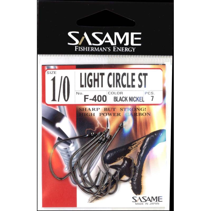 Hameçon Sasame Sasame Light Circle taille ST. 1/0