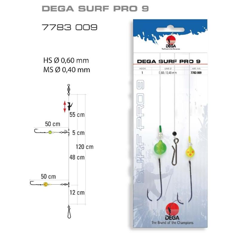 DEGA Brandungsvorfach DEGA-SURF Pro 9