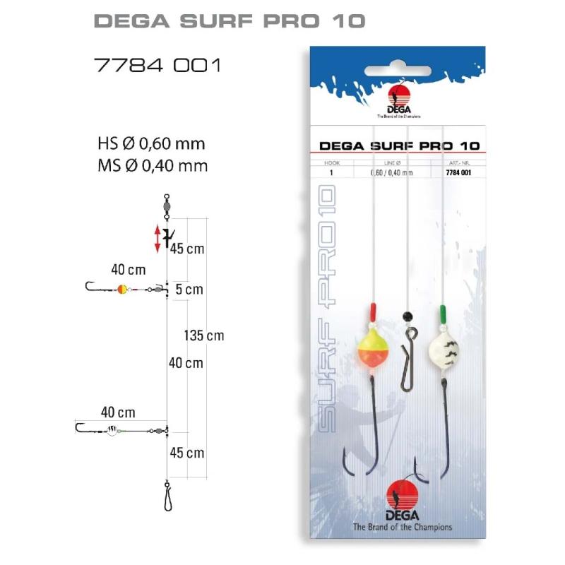 DEGA Surf Leader DEGA-SURF Pro 10
