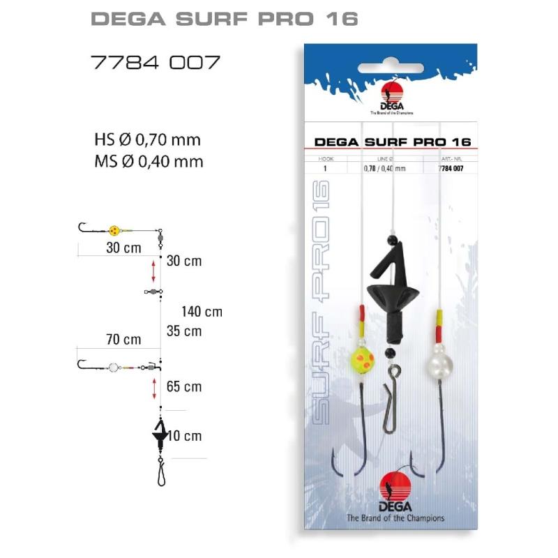 DEGA surf leader DEGA-SURF Pro 16