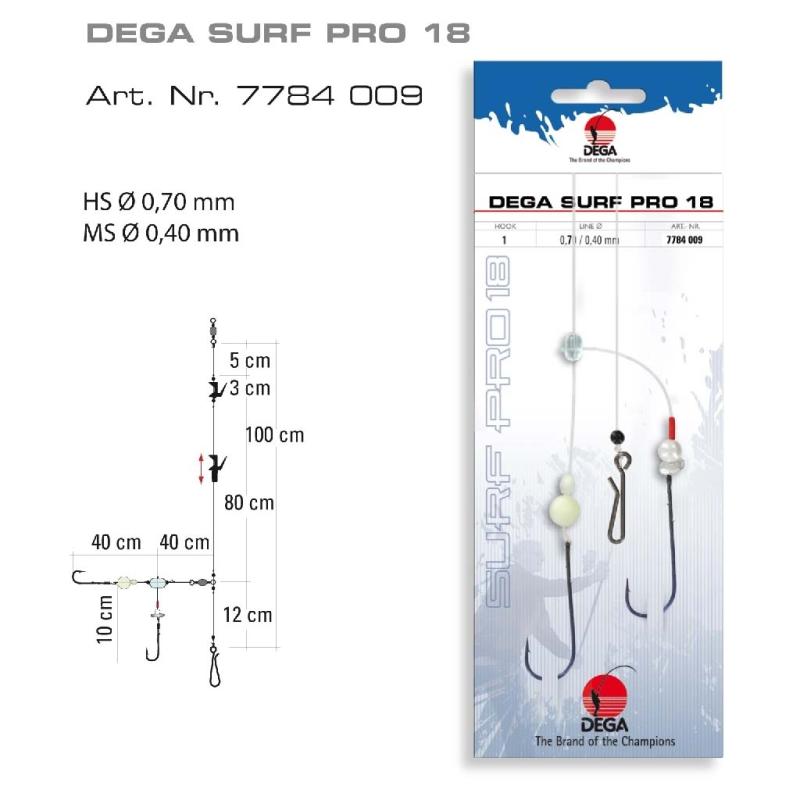 DEGA surf leader DEGA-SURF Pro 18
