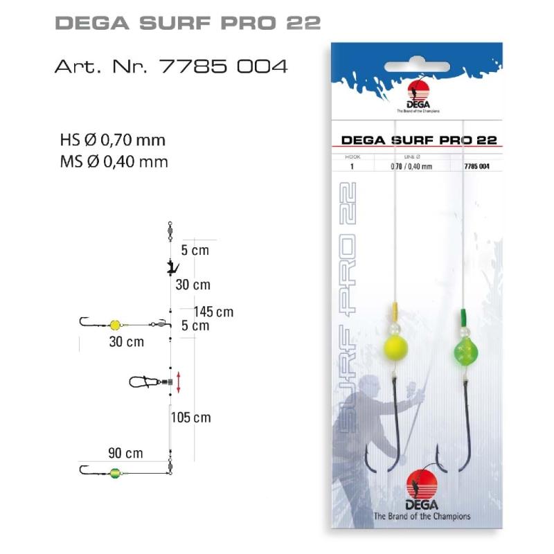 DEGA Brandungsvorfach DEGA-SURF Pro 22