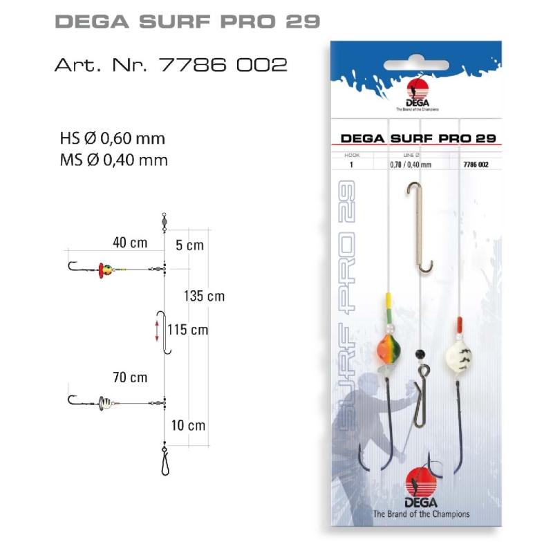 DEGA surf leader DEGA-SURF Pro 29