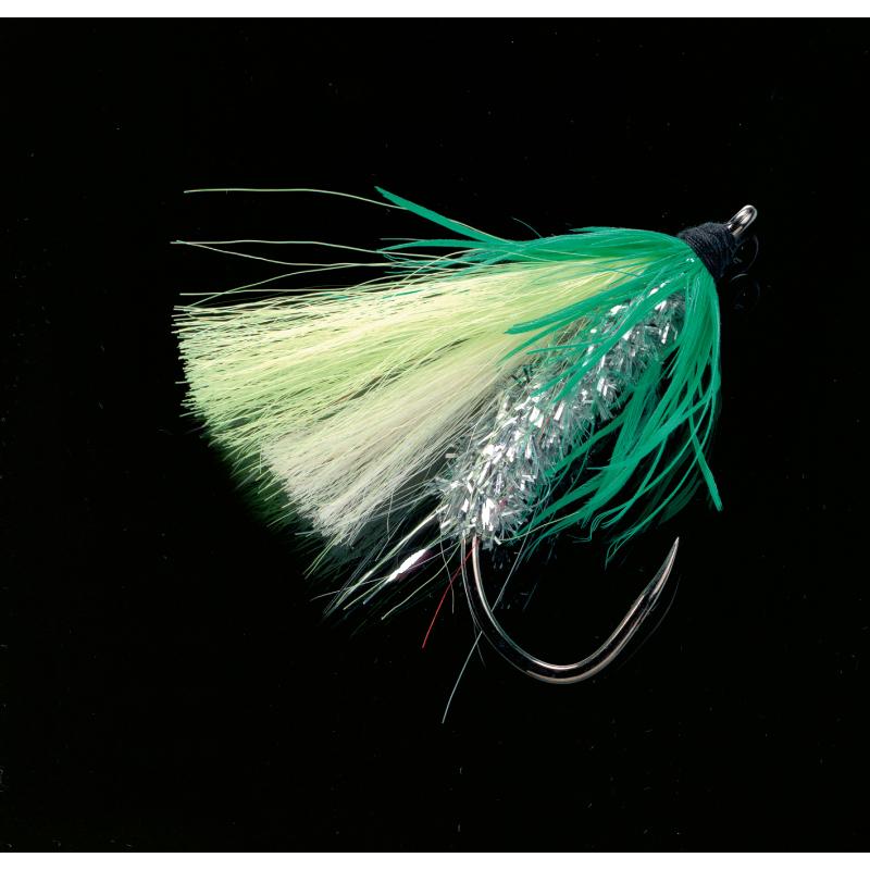 DEGA Big-Fly voor zeevissen kleur oranje groen / zilver