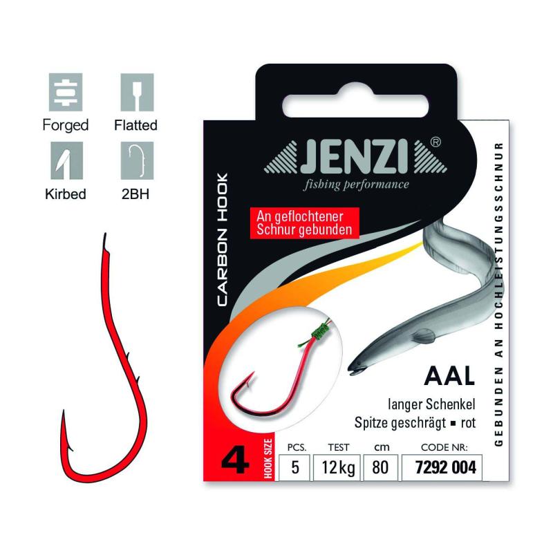JENZI Birth Hook Prem. eel fl. Size 4