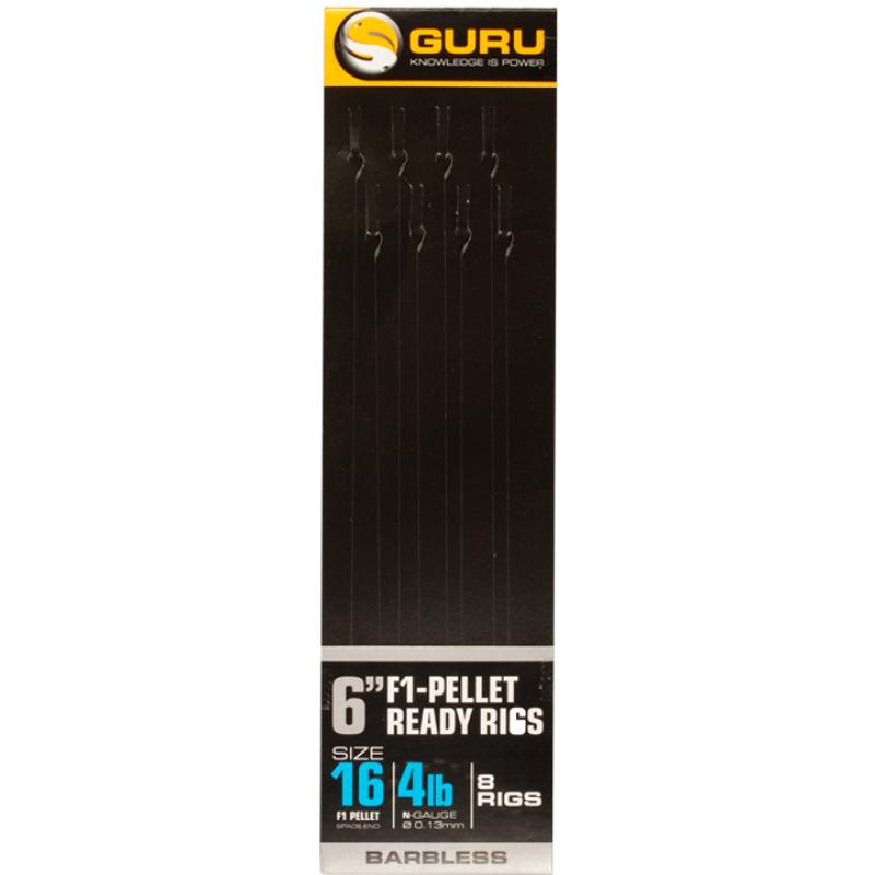 Guru F1 Pellet Leader 6' # 18x8 0.11mm
