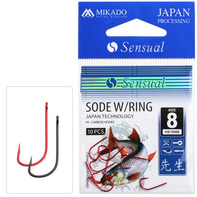 Mikado Haken Sensual Sode W/Ring Nr. 10 Bn .