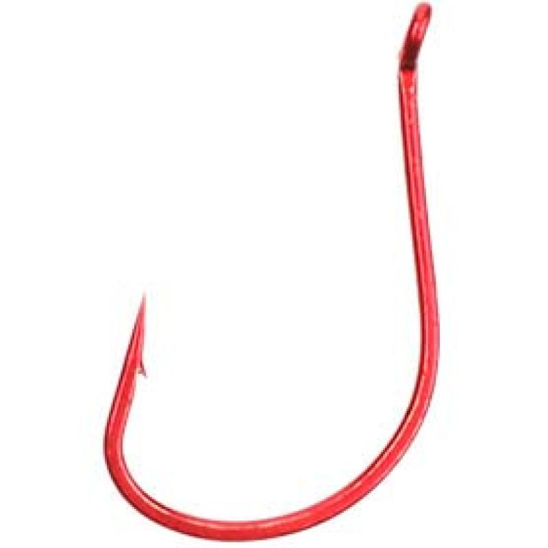 Mikado Hook Sensual Keiryu W/Ring #6 Red .