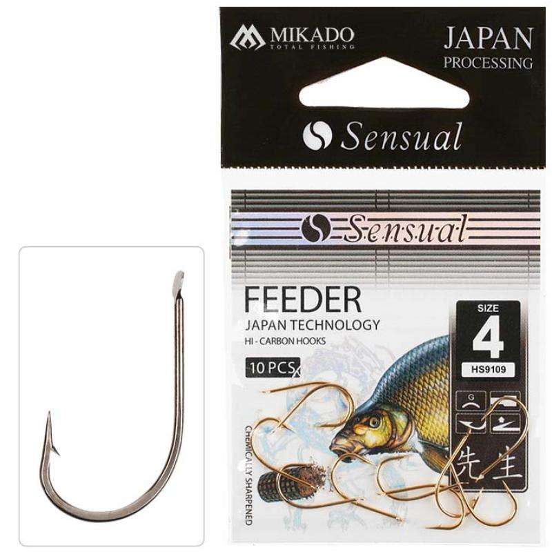 Mikado Hook Sensual Feeder 9109 Nr. 10 Bn .