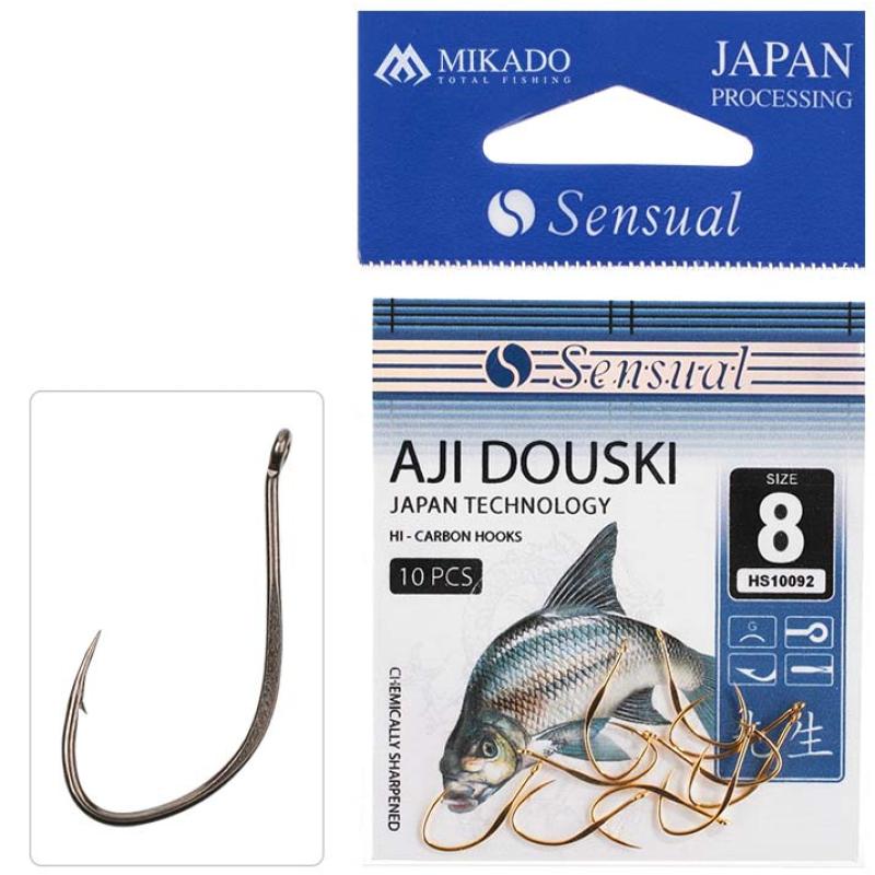 Mikado Hook Sensual Aji Douski W/Ring #14 Bn.