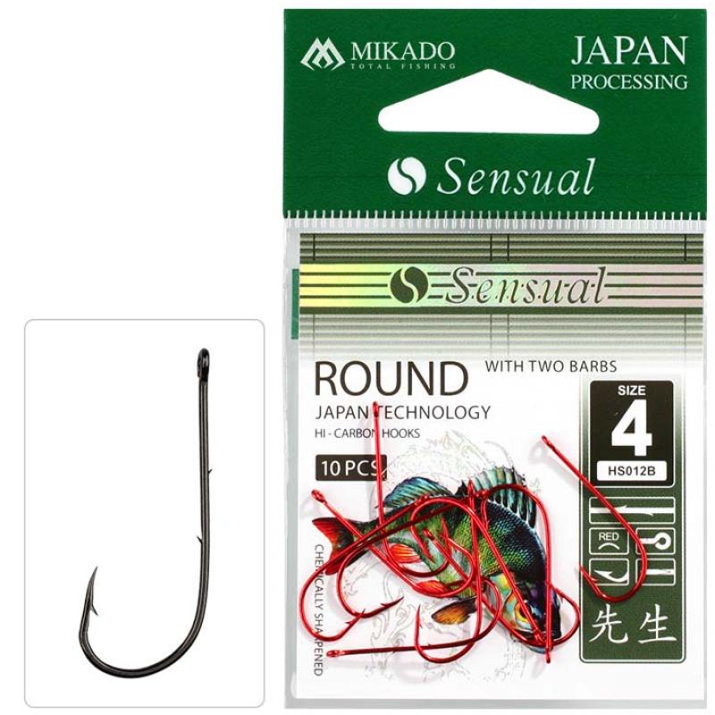 Mikado Haken Sensual Round Widerhaken Nr. 6 Bn.