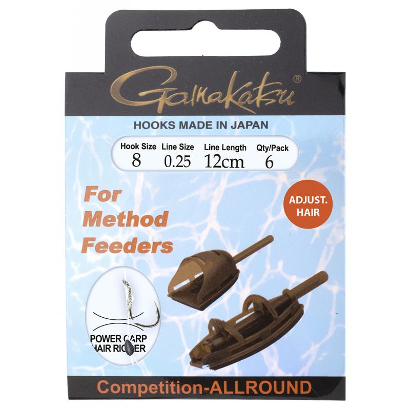 Gamakatsu Bkd-Method Feeder Adjust 12cm Hook Size 8