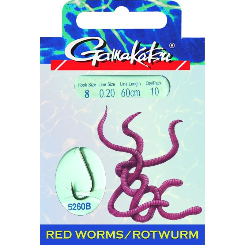 Gamakatsu Hook Bkd-5260R Tauworm 75Cm