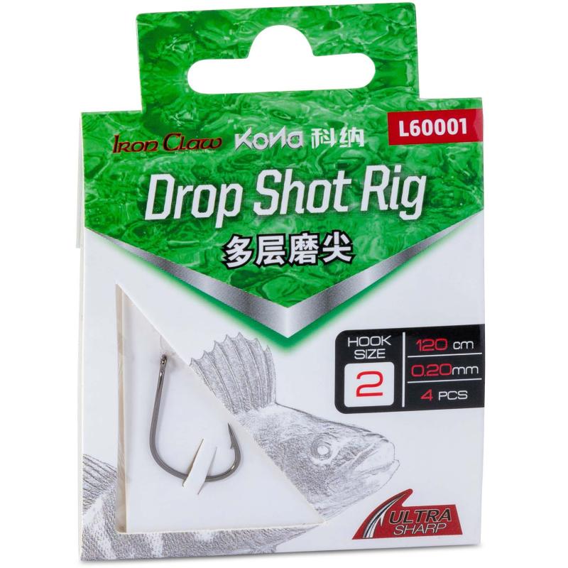 Iron Claw Kona Drop Shot Rig L60001 #2/0 0,25 mm
