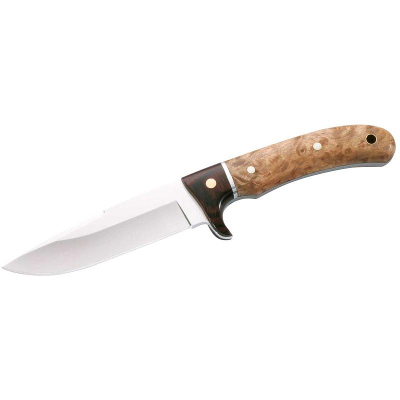 Herbertz belt knife blade length 10,8cm root wood