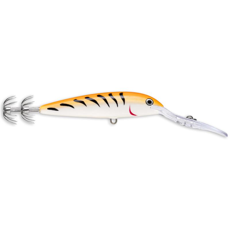 Rapala Squid Deep Dsq Ocg 9cm 3,3m Taucht ab Orange Tiger