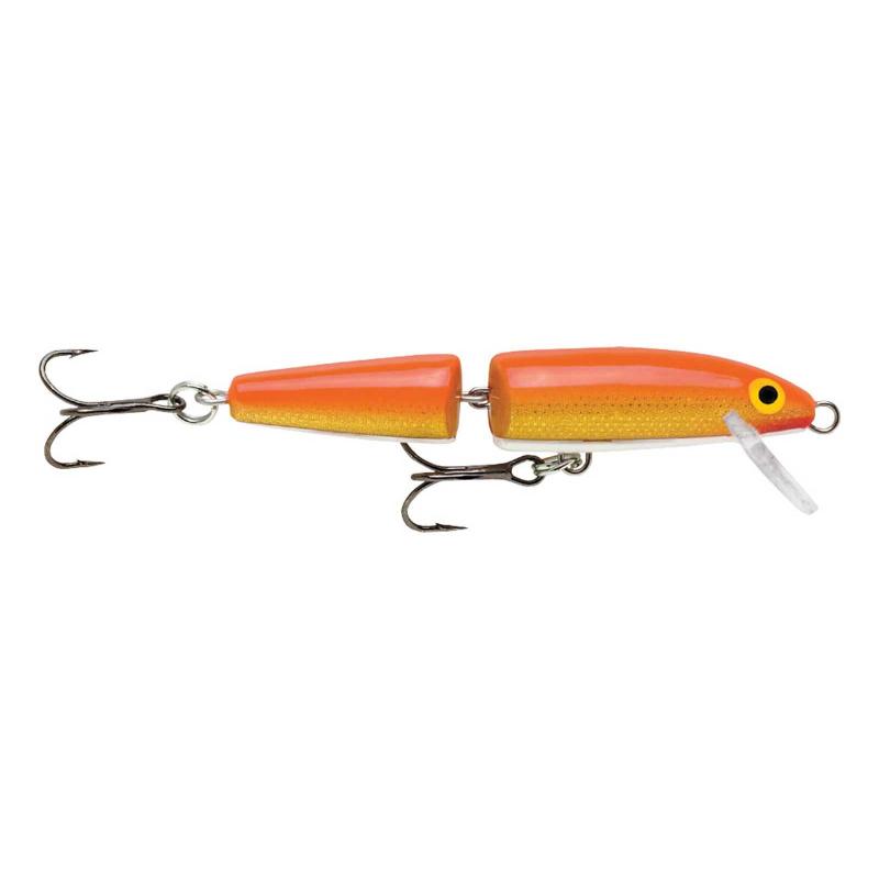 Rapala Jointed Floating 9cm Gold Fluorescent Red 1,50-2,10 m