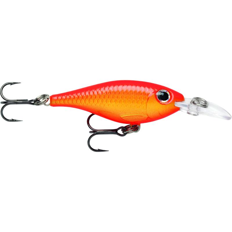 Rapala Ultralight shad 04 Goud fluorescerend rood