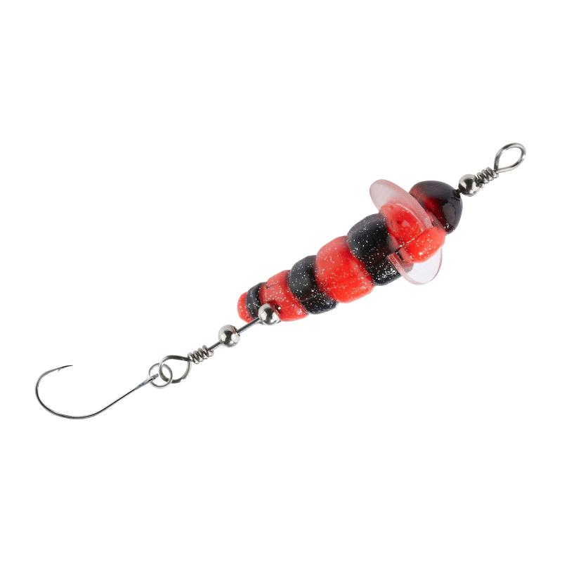 Balzer Trout Attack Killer Made with single hook red-black 4cm 2,3g