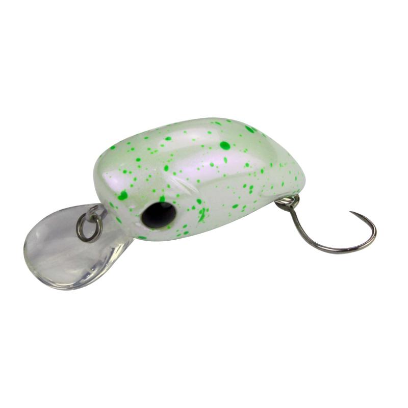 FTM Masu Pit Bull 2,4 g pearly white / green speckled - floating