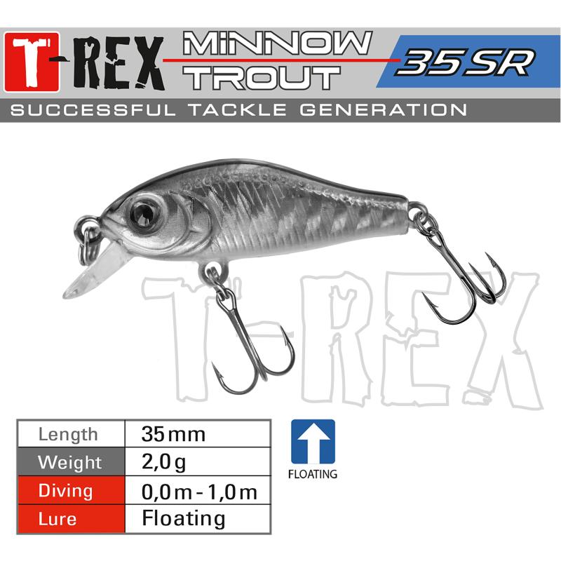 Lure T-Rex Trout 35 SR C.1