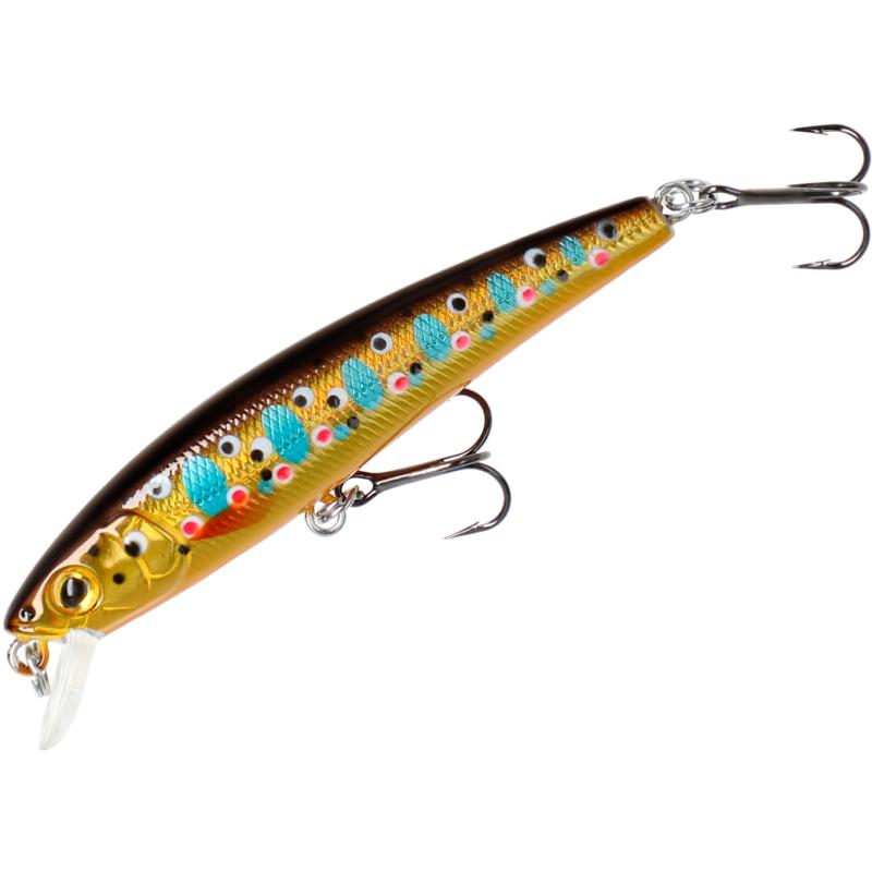 Mikado Wobbler Fishunter Needle - 7.5cm/Brown Trout - Schwimmend