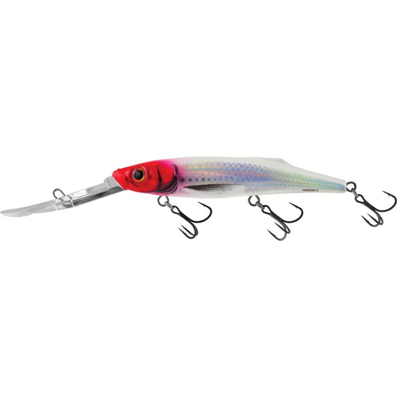 Salmo Freediver Super Deep Runner 12cm Holographic red Head -