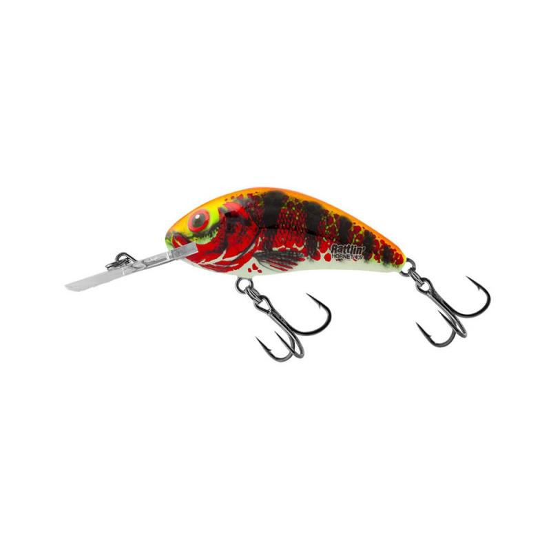Salmo Hornet Rattlin 5.5cm 10.5g 2,0-4,0m 7-13Ft Holo Red Perch