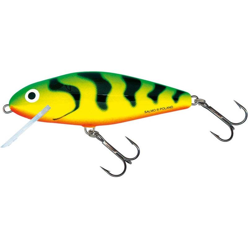 Salmo Perch 14 Floating - GREEN TIGER