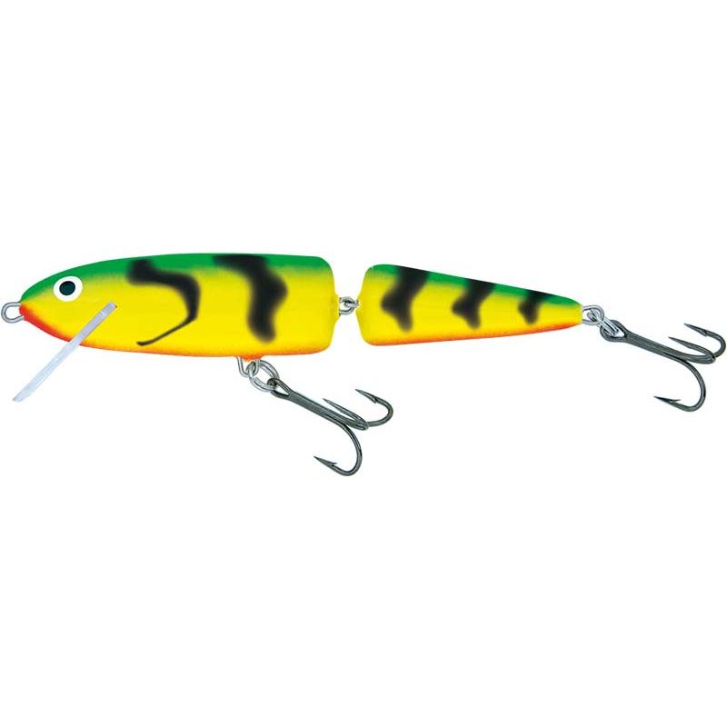 Salmo White Fish 13 Jointed Floating - GREEN TIGER
