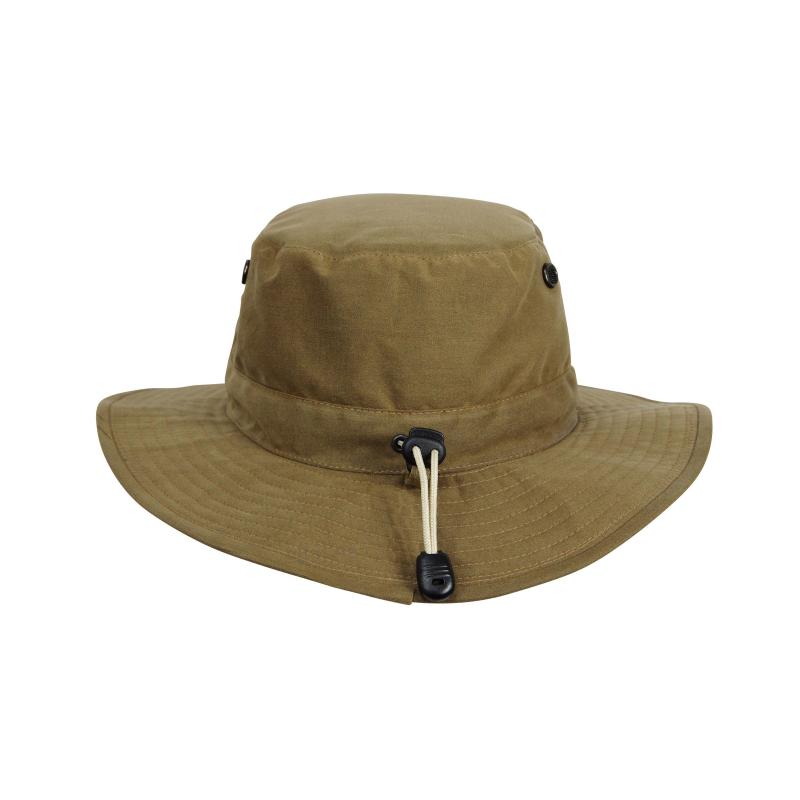 Viavesto Eanes Waxcotten Hat: Brown, Gr. 55