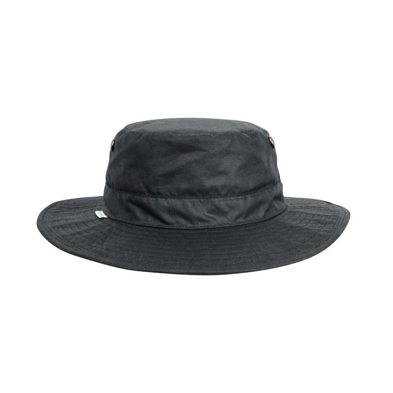Viavesto Eanes Waxcotten Hat: Black, Gr. 55