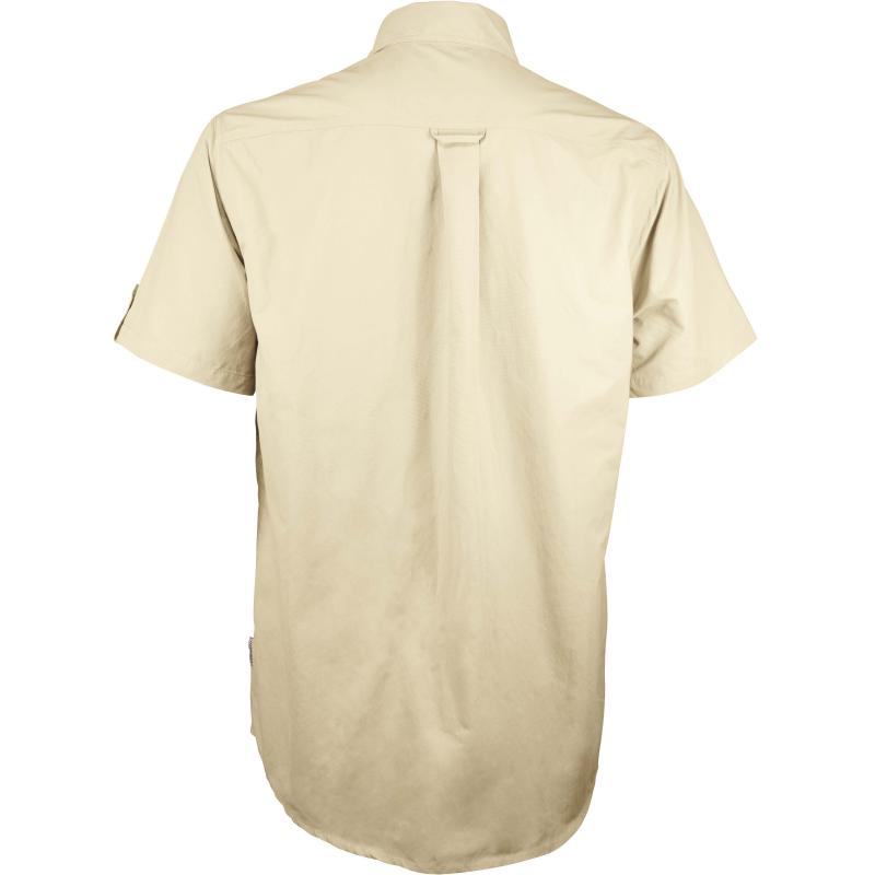 Viavesto men's short-sleeved shirt Sr. Eanes: sand, size. 58